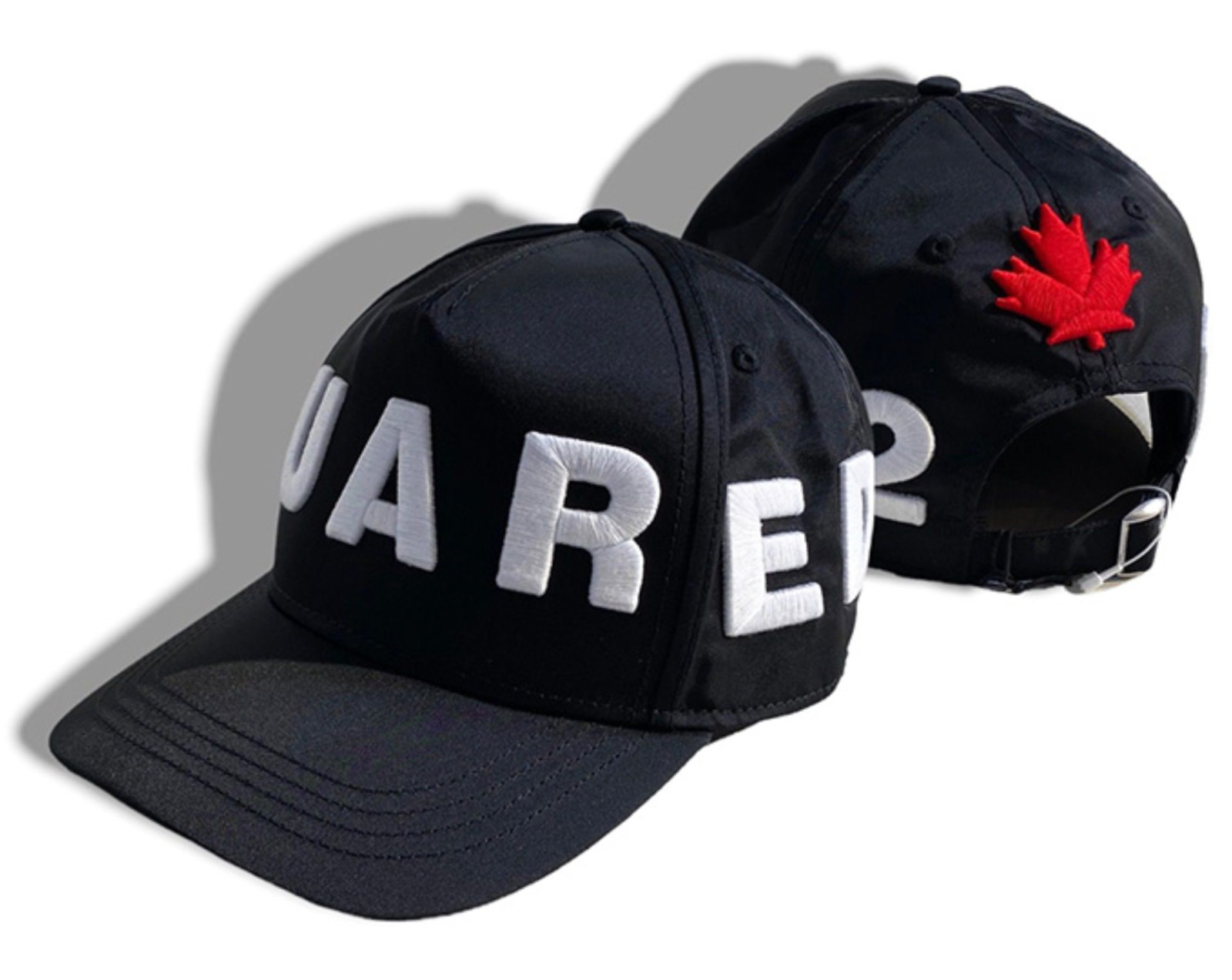 Dsquared2 Nylon All-Over Logo Embroidery Baseball Cap Hat