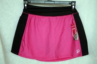 Women's Sports Skirt Size Medium, Pink/ Black