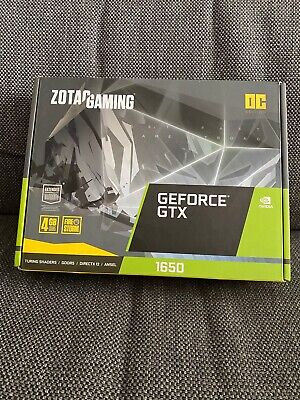 forhøjet bejdsemiddel reservoir ZOTAC GeForce GTX 1650 OC Single Fan OC 4g Video Card (ZT-T16500F-10L) for  sale online | eBay