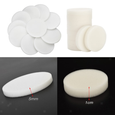 10 Stück Gesicht reinigen Gesichtswaschen Make-up Entferner Schwamm Hauch Peeling Pads