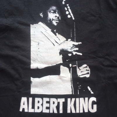 90s Albert King Blues Shirt Short Sleeve Black Unisex S-4XL