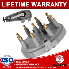 Distributor Cap And Rotor Kit for Ford F150 F250 F350 E-150 Bronco Lincoln 8234