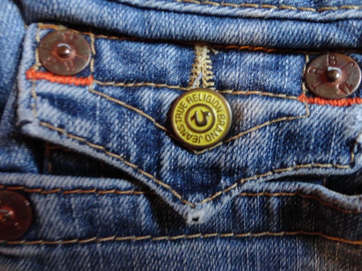 TRUE RELIGION デニム　ROW29 SEAT33 True Religion Section Billy Row 29 Seat 33 Straight Leg Blue