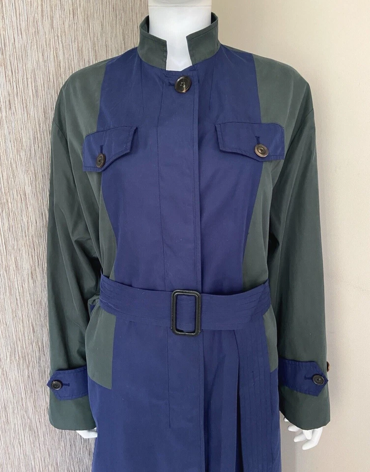 Paul Smith Mainline Grande con Cinturón Gabardina Repele el Agua Talla 12-14 - Imagen 4 de 4