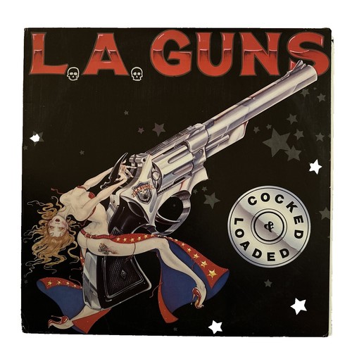 L.A. GUNS S/T Debut LP Rare 1988 USA Vertigo 422 834 144-1 VINYL