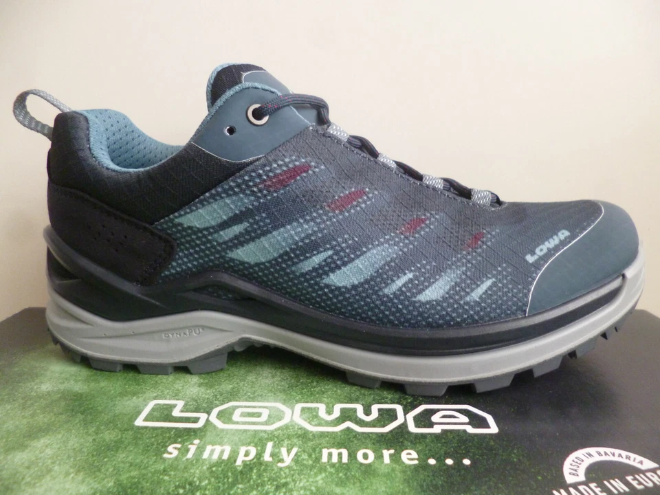 Lowa Sportschuhe Wanderschuhe Sneakers Schnürschuhe Schuhe GTX blau 320697
