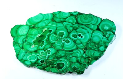 1192 CT NATURAL FLOWER PLUME MALACHITE POLISH SLAB TILE UNTREATED GEMSTONE MJ-07