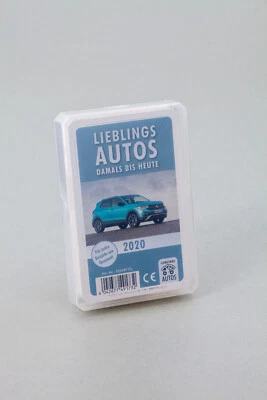 LIEBLINGS AUTOS Auto Quartett 2020 Baujahr Geburtsjahr 6. Geburtstag Geschenk Spielkarten Neu