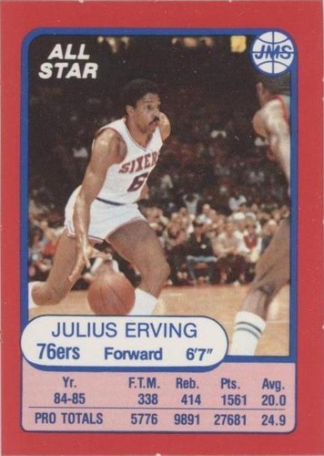 1977 TOPPS #100 JULIUS ERVING PSA 5 | eBay