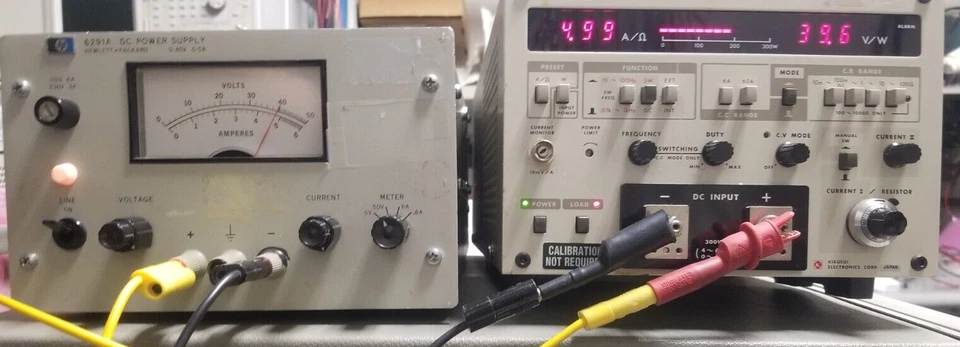 HP6291A Fuente de Alimentación Ajustable 40V 5A 200W Corriente Constante Lineal Bajo Ruido Foto 2 de 4