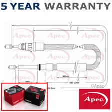 Apec Rear Hand Brake Cable Fits Citroen C3 2002-2010 1.4 HDi 1.6 + Other Models