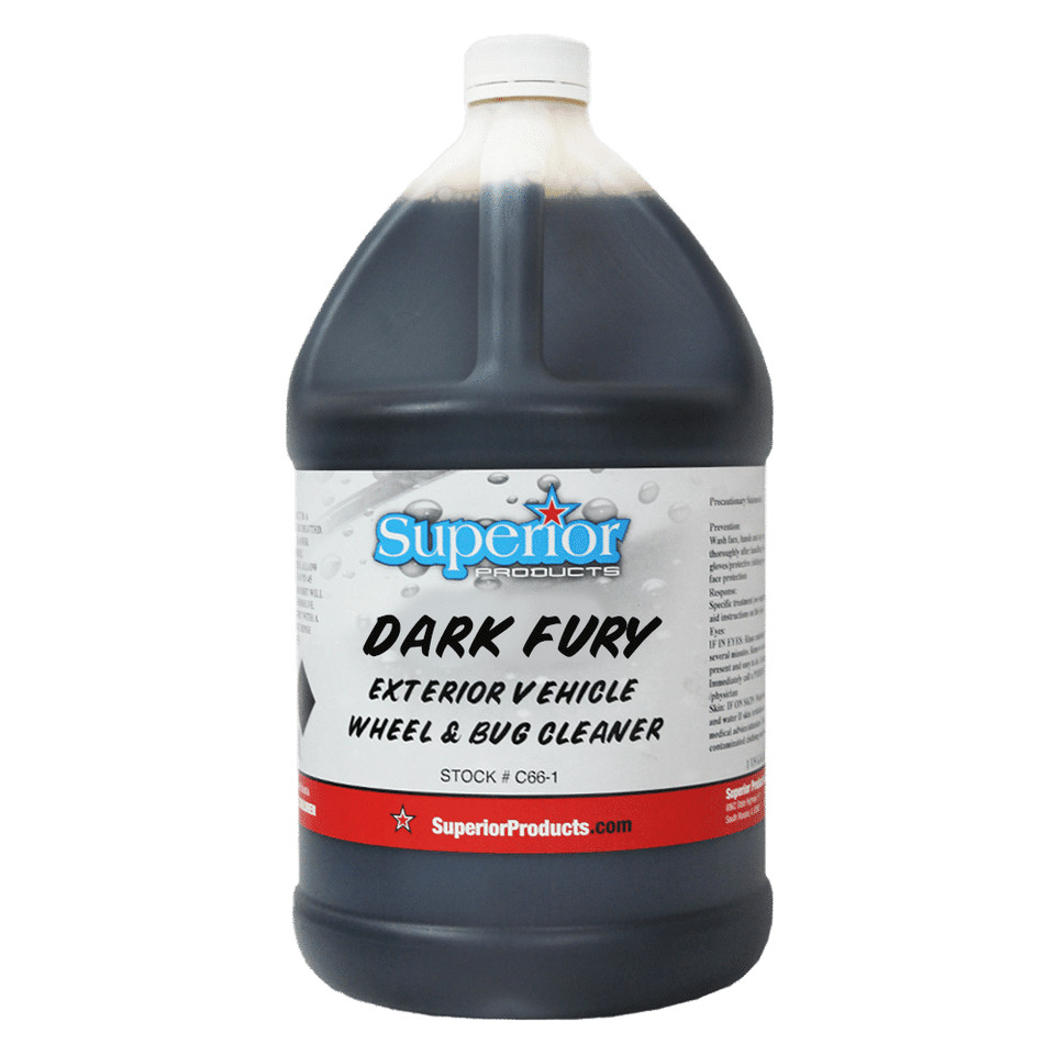 Dark Fury (Formerly RAGE) Wheel and Bug Cleaner, 1 Gallon, Made in USA