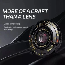 Brightin Star 28mm F2.8 Full Frame Manual Focus Lens for Leica M-mount Cameras