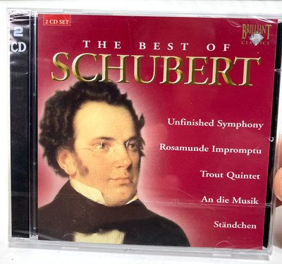 The Best of Schubert 2 CD Set Brilliant Classics