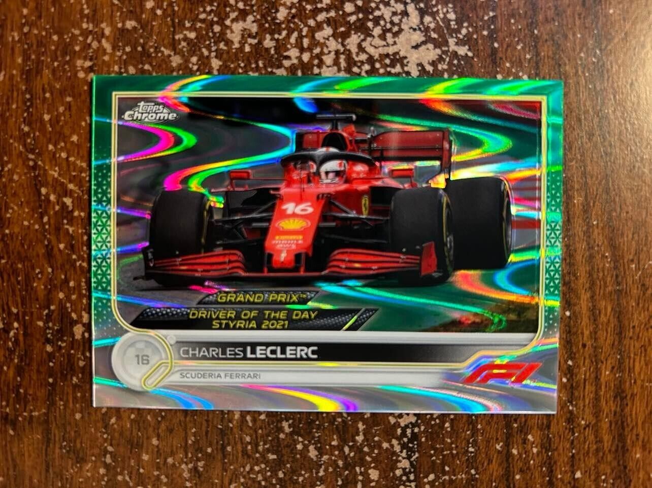 周 冠宇 2020TOPPSフォミュラーF1 グリーンリフラクター99枚限定-