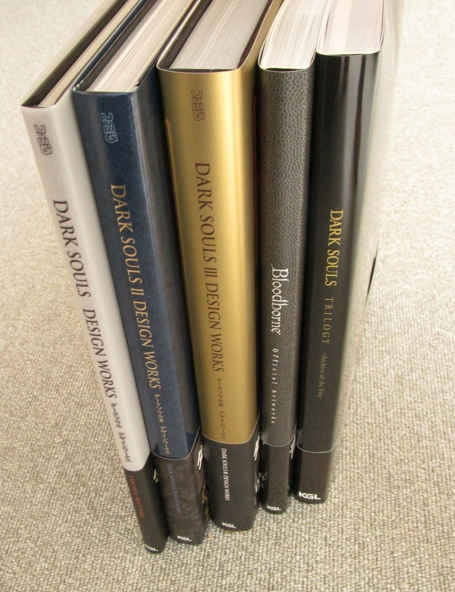 Dark Souls Ⅰ & Ⅱ & Ⅲ Design Works & BLOODBORNE ＆ TRILOGY | eBay