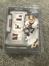 2009 Certified Chris Cooley Fabrics of the Game /25 SICK Jersey #30