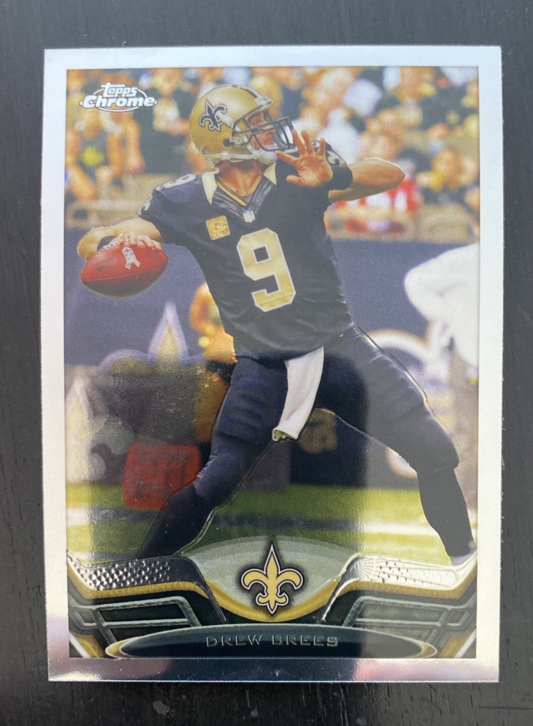 2013 Topps Chrome #25 Drew Brees New Orleans Saints