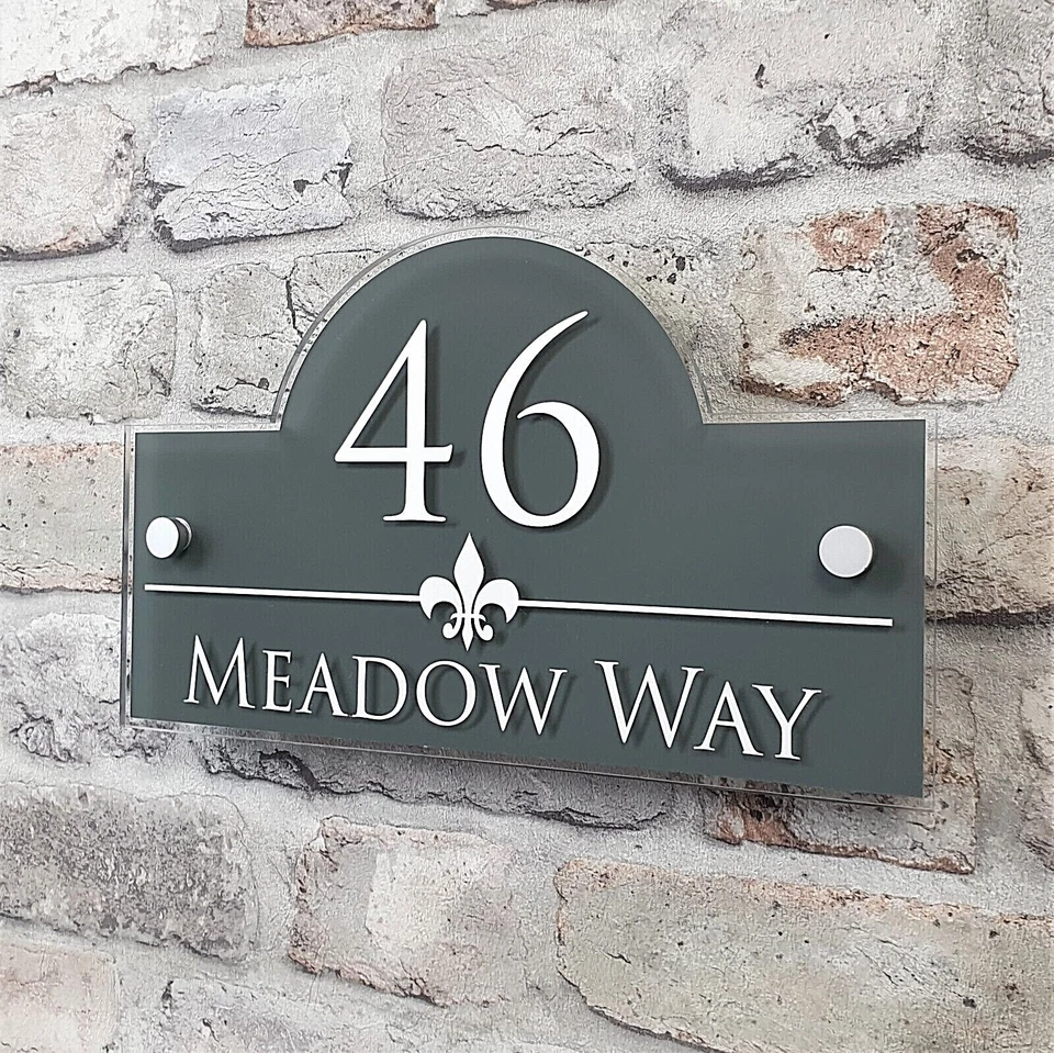 Personalised Address Plaques & House Number Signs Door & Property Name Plates  - Image 4 of 4