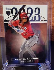 2024 TOPPS SERIES 1 ELLY DE LA CRUZ ROOKIE 2023 GREATEST HITS SP CINCINNATI REDS