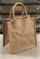 6 Burlap Gift Tote Bags 12 X 12 6 Burlap Gift Tote Bags 12 X 12