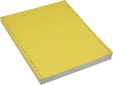Computer Paper 9.5 X 11-Inch, 2-Part 15 Lbs. 100 Bright, White/Canary 1650-Sheet