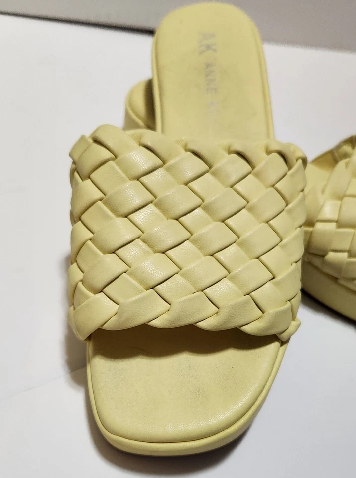 AK ANNE KLEINE Yellow Size 10 Sandles - Image 2 of 4