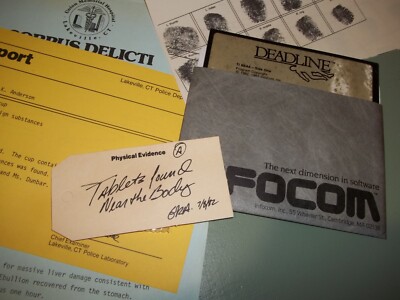 Disque disquette Texas Instruments TI99 TI-99/4A Infocom ZORK 1 5,25 Adventure