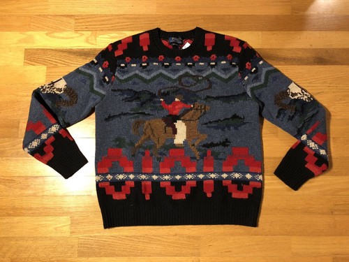 New L Polo Ralph Lauren Wool Cashmere 