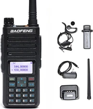 BaoFeng BF H6 Two Way Radio 10W Long Distance HD Display VHF UHF HAM Interphone