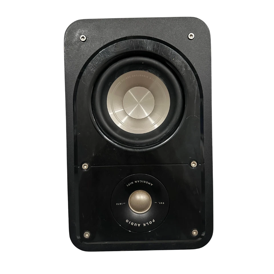 Par de altavoces de estantería Polk Audio Signature serie S15 negro/gris Foto 4 de 4
