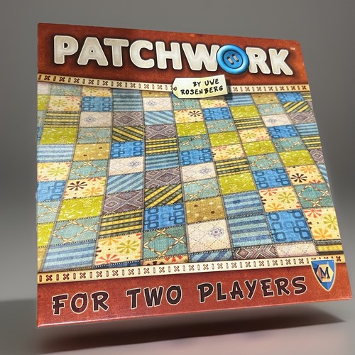 Patchwork Board Game 2 Players Uwe Rosenberg Lookout Games Complete 2018