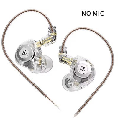 Kz Edx Pro Earphones Dynamic in Ear Monitor Hifi Wired Headphones Bass Stereo Ga