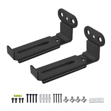 Howonder Soundbar Wall Mount,All Metal Sound Bar Mounts Under TV for Black
