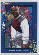 2024 Upper Deck Goodwin Champions Splash of Color Royal Blue Michael Jordan HOF