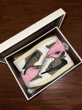 Size 8M/9.5W, Jordan 1 Retro Low OG SP Travis Scott Medium Olive