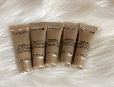 5x Lancome Absolue Revitalizing Eye Cream with Rose Extract ~ Total 15ml/0.5oz