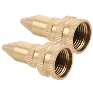 2pcs Remplacement de la buse réglable en laiton, Conseil de pulvérisation de remplacement, Compatible