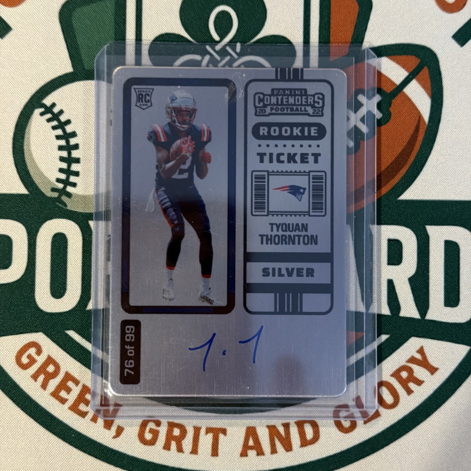 2022 Panini Contenders - Rookie Ticket RPS Tyquan Thornton #138 Silver /99 (AU,