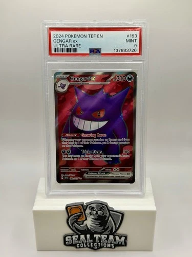 Pokémon TCG Gengar EX Temporal Forces Ultra Rare 193/162 PSA 9