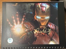 Robert Downey Jr. Iron Man Autographed 8x10 Photo Avengers SWAU 