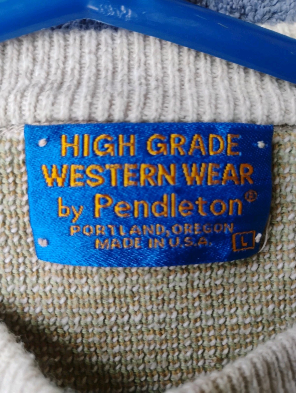 Pendleton High Grade Western Aztec Sweater (Large… - image 2