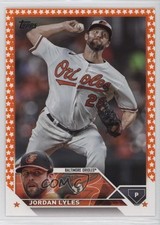 2023 Topps Complete Set Fanatics Exclusive Orange Star /99 Jordan Lyles 0t08