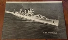 U.S.S. Honolulu Naval Cruiser CL-48 - WWII 8" x 5" Black and White Photo