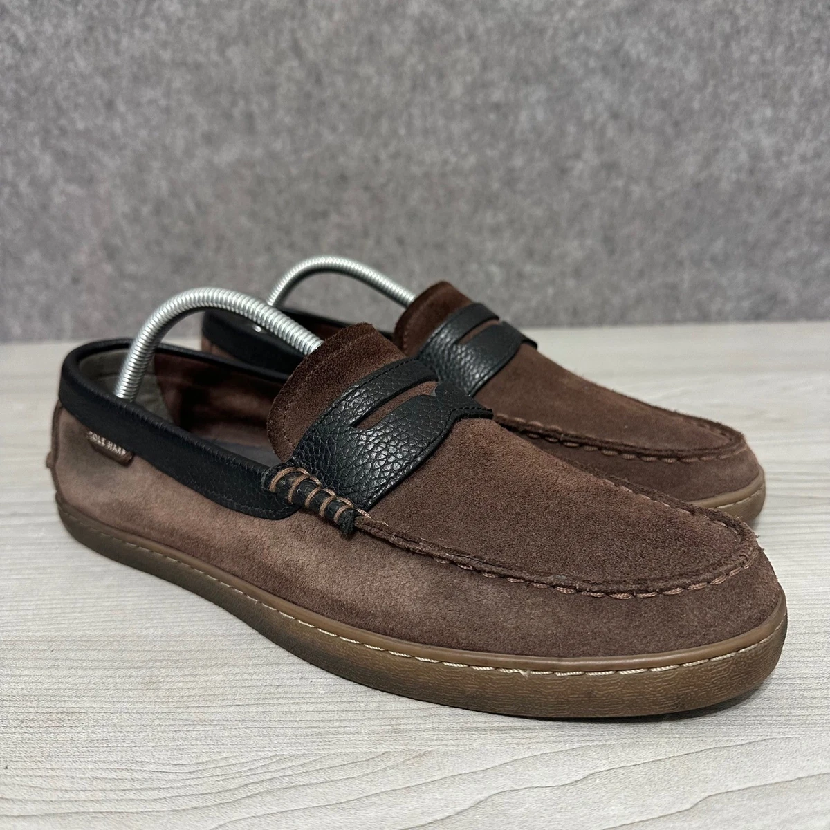Cole Haan Men’s Brown Suede Greenwich Grand Venetian Slip-On Loafers Size 9.5M Cole Haan Loafer Multicolor Casual Shoes for Men for sale | eBay main image 3