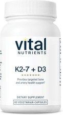 Vital Nutrients Vitamin D3  K2-2000 IU - Vitamin D3 K2 Supplement - Vitamin D C