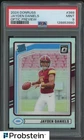 2024 Donruss Optic Preview Prizm #389 Jayden Daniels RC Rated Rookie PSA 9