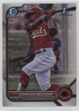 2022 Bowman Chrome Prospects Refractor 314/499 Leonardo Balcazar #BCP-179 1kn1