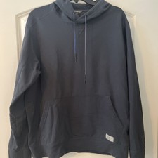 Eddie Bauer Men's Everyday Pullover Hoodie Blue Large