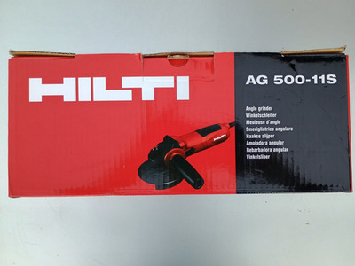 Hilti AG 500-11S Angle Grinder New Open Box